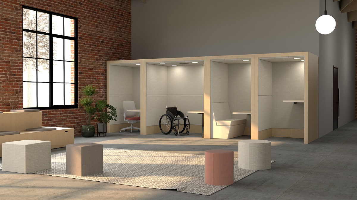 Inclusive Pods & Booths