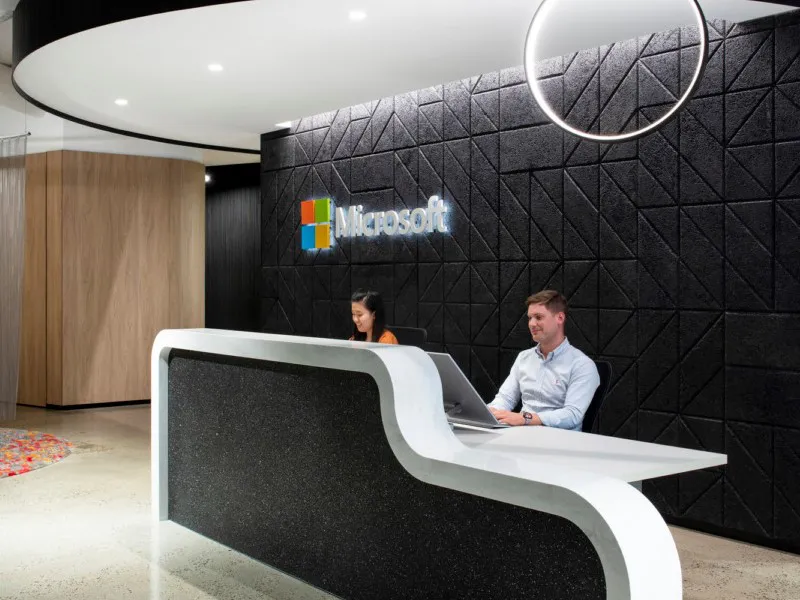 Spacestor | Workspace of the Week - Microsoft Offices, Melbourne