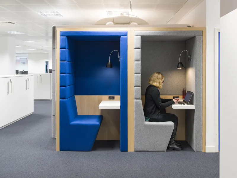 Office booths, Work booths
