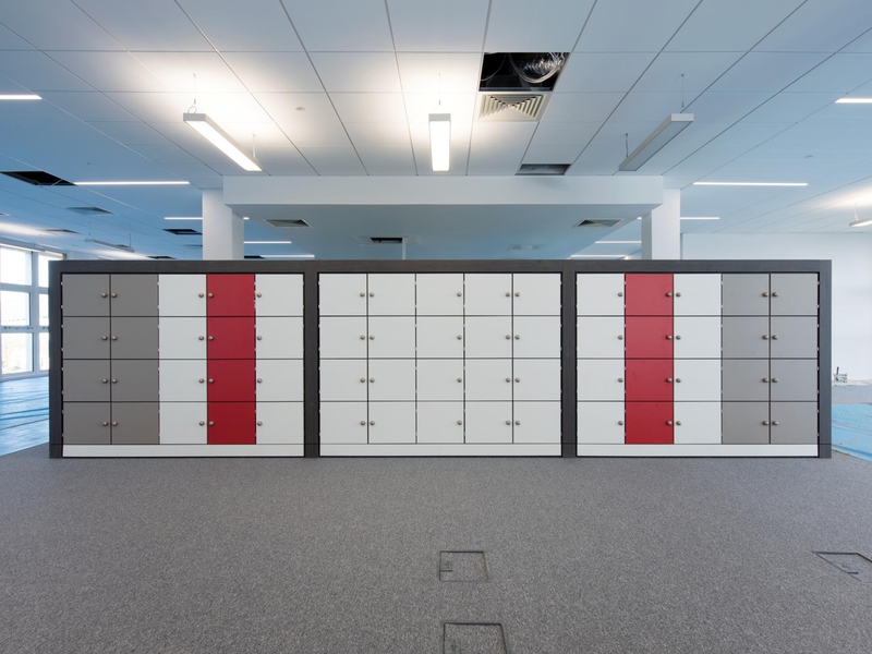 Spacestor | Lockers Centrepiece at Sysmex